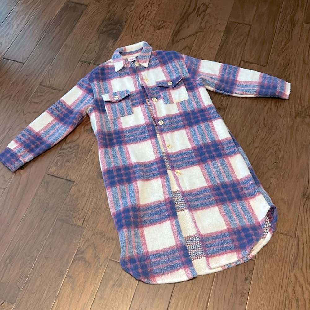 Rocky Long Plaid Women’s Shacket